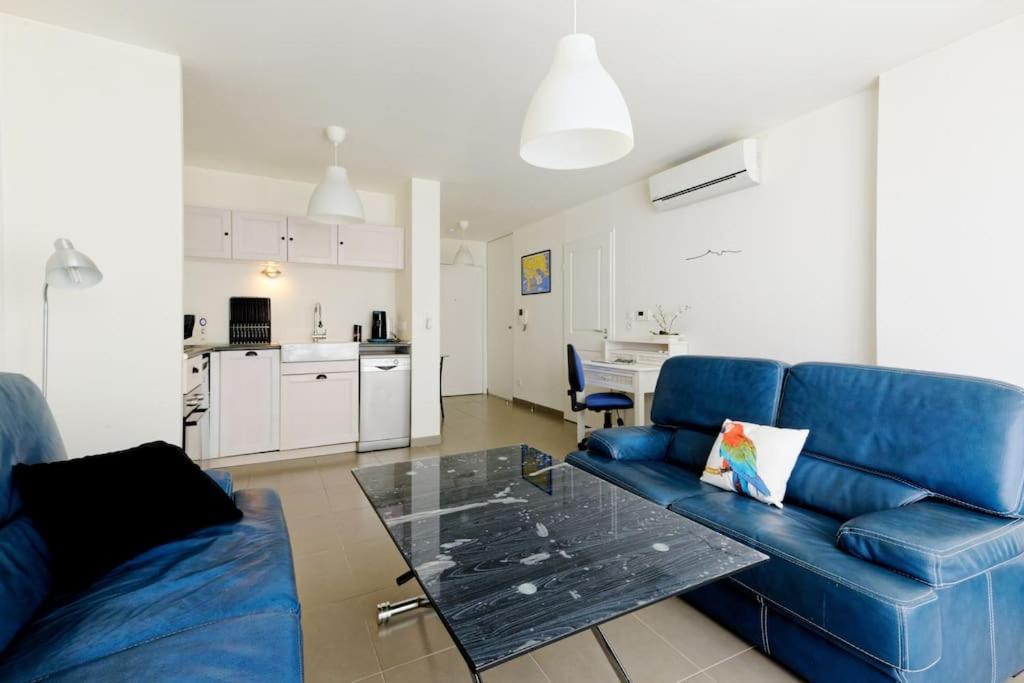 Super T2 Climatise Avec Balcon A Pied Plage Catalan 마르세유 외부 사진